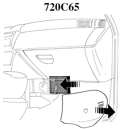 720C65 Filtre habitacle