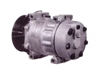 Compressor Sanden Vast R12 SD709 TYPE : SD709 | 7700856241 | 58606 - 699034 - 7605 - 7605E - 7605F - S7605 - U7605