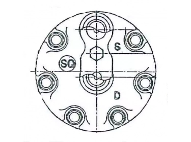 Compressor Sanden Vast R134a SD7H15 TYPE : SD7H15 | 4130-99-676-4983 - 4130996764983 - 5001858486 - 5010412961 - 5010483099 - 996764983  | 101RE80502.0 - 32731 - 8093 - 8093E - 8093F - C8807432A - CP55106 - S8093 - U8093