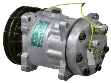 Compressor Sanden Fixa R134a SD7H15 TYPE : SD7H15 | 1071995 - 51779707014 - 6064127 | 20-04269 - 7982 - 7982E - 7982F - 8264 - 8264E - 8264F - MODEL 8264 - S7982 - S8264 - U7982 - U8264