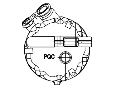 Compresseur Sanden Variable PX... TYPE : PXV16 | 24411249 - 6854005 - 6854019 | 32191 - 6618 - 6618E - 6618F - 699319 - 78600 - 8608 - 8608E - 8608F - 8632 - 8632E - 8632F - 8FK351134311 - ACP1103000P - S6618 - S8608 - S8632 - U6618 - U8608 - U8632