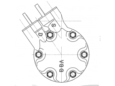 Compressor Sanden Variável SD6V12 TYPE : SD6V12 | 8200037058 - 8200618853 | 1201659 - 12016590 - 12016591 - 12016592 - 12016593 - 12016594 - 12016595 - 12016596 - 12016597 - 12016598 - 12016599 - 1427 - 1427E - 1427F - 1465 - 1465E - 1465F - 32253G - 68101 - 699234 - RTK331 - S1427 - S1465 - U1427 - U1465