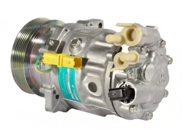 Compressor Sanden Variável SD7C16 TYPE : SD7C16 | 6453PR - 6453SH - 6453VJ - 9656572180 - 9660555480 - 9663315580 | 1302 - 1302E - 1302F - 1312 - 1312E - 1312F - 1325 - 1325E - 1325F - 1334 - 1334E - 1334F - 1347 - 1347E - 1347F - 32773G - 51-1302 - 813163 - 8FK351316381 - ACP1274000S - S1302 - S1312 - S1325 - S1334 - S1347 - U1302 - U1312 - U1325 - U1334 - U1347