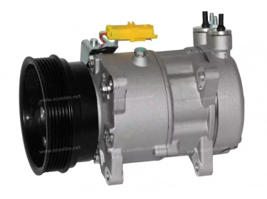 Compressor Sanden Variabel SD7V16 TYPE : SD7V16 | 6453NH - 9642800780 | 1243 - 1243E - 1243F - 32266 - 51-1243 - S1243 - U1243