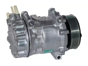 Compressor Sanden Variable SD6C12 TYPE : SD6C12 | 6453ZE | 101PE11004.O - 1201957 - 12019570 - 12019571 - 12019572 - 12019573 - 12019574 - 12019575 - 12019576 - 12019577 - 12019578 - 12019579 - 1362 - 1362E - 1362F - 1366 - 1366E - 1366F - 32819G - 920.20305 - S1362 - S1366 - U1362 - U1366