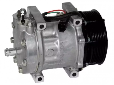 Compressor Sanden Fixa R134a SD7H13 SD7H13 R134a | 5690788122 | 1012-25116 - 101ZKO8001.O - 20-11809 - 509-39918 - 8952 - 8952E - 8952F - S8952 - U8952