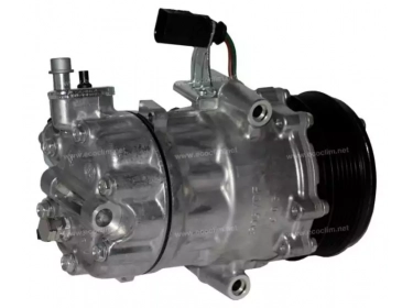 Compressor Sanden Variável SD6V12 Type SD6V12 R134a | 1S0820803A - 1S0820803B - 1S0820803C - 6R0820803A - 6RD820803 - 6RF820803D | 1916 - 1916E - 1916F - 1950 - 1950E - 1950F - S1916 - S1950 - U1916 - U1950