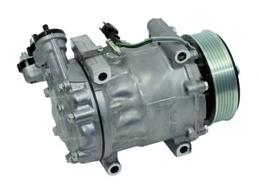 Compressor Sanden Variável SD7V16 Type SD7V16 | 31369699 - 36002867 | 1.1498 - 1855 - 1855E - 1855F - 1857 - 1857E - 1857F - 8880120483 - S1855 - S1857 - U1855 - U1857