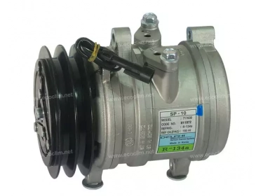 Compressor Delphi (harrison) SP10 TYPE : SP10 | 040654 - 16372954 - 22E-979-1110 - 22E9791110 - 25310012 - 3541139M91 - 717638 | 20-11148 - 40420009 - 50-4017 - 62015155A - 62015155D - C8816016A - CP00308 - CP125