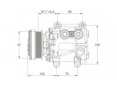 Compresores Visteon Compresor completo TYPE : SC | 7X4319D629AA - C2S19412 - C2S34397 - C2S42081 - C2S44928 - XR820839 - XR82897 - XR858532 - XR89203 | 1.8045 - 1201734 - 12017340 - 12017341 - 12017342 - 12017343 - 12017344 - 12017345 - 12017346 - 12017347 - 12017348 - 12017349 - 20-11005-AM - 40440137 - 68133 - 89241 - 8FK351134491 - 920.60742 - ACP1113000P - JRAK025 - TSP0155388