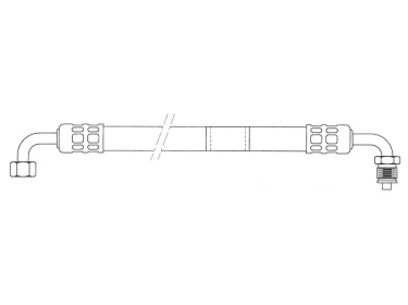 Mangueras y juntas Mangueras orginales OEM MODULE 6 | P7016520C |