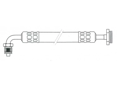 Mangueiras e selos Mangueira original OEM MODULE 6 | 5155848 |