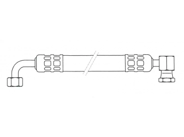 Mangueiras e selos Mangueira original OEM MODULE 8 | 5155711 |