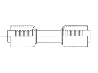 Fitting Aluminium standard fitting Sleeve MANCHON A SERTIR |  | 1222015 - 12220150 - 12220151 - 12220152 - 12220153 - 12220154 - 12220155 - 12220156 - 12220157 - 12220158 - 12220159 - 14306 - 35-B6101