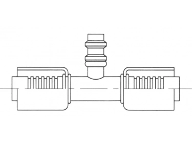 Racores Engatillados acero diametro reducido Toma de presion PRISE DE PRESSION R134a |  |