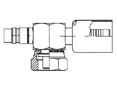 Conexão Para crimpar aço diâmetro reduzido 90° FEMELLE ORING 1'' + PP R134a |  | 1222386 - 12223860 - 12223861 - 12223862 - 12223863 - 12223864 - 12223865 - 12223866 - 12223867 - 12223868 - 12223869 - SR2142-3