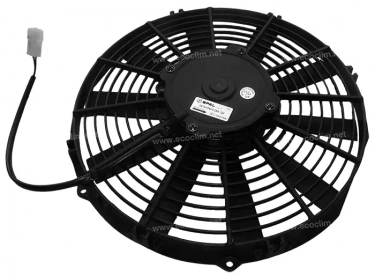 Fan Afzuigend 12V Lemmet : Ø305 SPAL - Ø = 305 - EPAIS = 63 |  | 30101504 - 30315385 - VA10AP50C25A