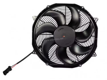 Ventilador Aspirantes 24V Lâmina : Ø385 SPAL - Ø = 385 - EPAIS = 112.1 |  | 30103401 - VA33BP91LL65A