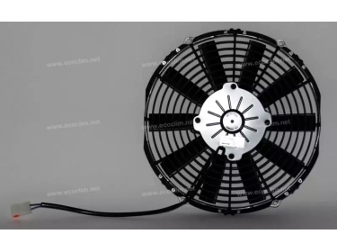 Fan Afzuigend 12V SPAL - Ø = 280 - EPAIS = 62.1 |  | 30101500A - 3031588972 - VA09AP50C27A