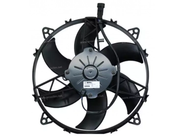 Ventilateur Soufflant 24V Pale : Ø280 SPAL - Ø = 280 - EPAIS = 65.4 |  | 30101809B - VA26BP50C60S