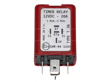 Componente elétrico Relé TEMPO 12V PREREG 60 ON/300OFF |  |