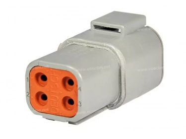 Repuesto eléctrico Conector DEUTSCH Enchufe 4 VOIES DTP04-4P |  |