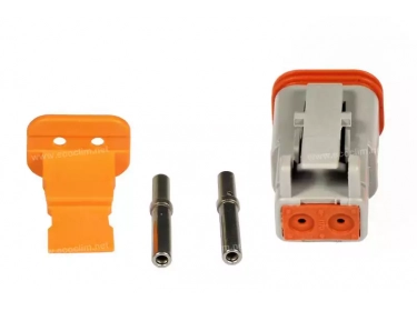 Componente elétrico Conector DEUTSCH Kit 2 VOIES DT06-2S |  |