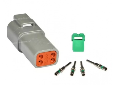 Composant électrique Connecteur DEUTSCH Kit 4 VOIES DT04-4P |  |