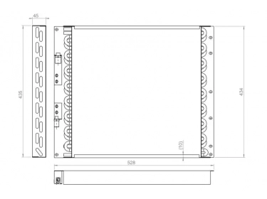 Echangeur Condenseur OEM CONDENSEUR AURORA | 0013004300 - 283-LR5-0006 - 283LR50006 | 283-LR5-0006 - 400-2127