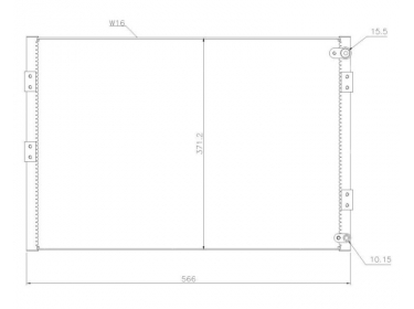 Exchanger Condenser OEM  | 1911513830 - 208-979-7520 - 2089797520 | 400-6145 - 62-KT6145