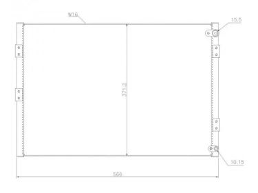 Echangeur Condenseur OEM  | 1911513830 - 208-979-7520 - 2089797520 | 400-6145 - 62-KT6145