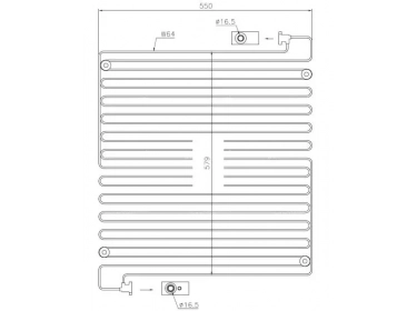 Echangeur Condenseur OEM  | 11104561 - 11115414 - VOE11115414 | 35470 - 43242 - 940550