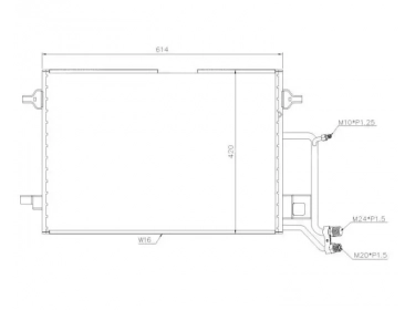 Echangeur Condenseur OEM  | 8D0260401A - 8D0260401B - 8D0260401D - 8D0260401E - 8D0260403C | 1223114 - 12231140 - 12231141 - 12231142 - 12231143 - 12231144 - 12231145 - 12231146 - 12231147 - 12231148 - 12231149 - 35199 - 53609 - 7401449 - 816967 - AI5116