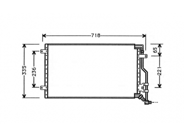 Exchanger Condenser OEM  | 82471989 | 1223186 - 12231860 - 12231861 - 12231862 - 12231863 - 12231864 - 12231865 - 12231866 - 12231867 - 12231868 - 12231869 - 35046 - 63858 - 7004549 - FT5175