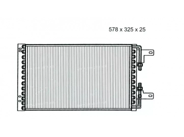 Echangeur Condenseur OEM  | 82429761 | 1223181 - 12231810 - 12231811 - 12231812 - 12231813 - 12231814 - 12231815 - 12231816 - 12231817 - 12231818 - 12231819 - 53650 - 816683