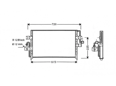 Echangeur Condenseur OEM  | 9211060J00 | 1223087 - 12230870 - 12230871 - 12230872 - 12230873 - 12230874 - 12230875 - 12230876 - 12230877 - 12230878 - 12230879 - 35138 - 53190 - 7401479 - DN5165