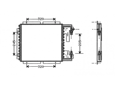 Serpentin Condensador OEM  | 7700811354 - 7700825300 | 1223094 - 12230940 - 12230941 - 12230942 - 12230943 - 12230944 - 12230945 - 12230946 - 12230947 - 12230948 - 12230949 - 53765 - 7004099 - 816782 - CO18125 - RT5187