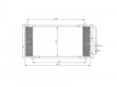 Exchanger Condenser OEM  | JRB100450 | 35434 - 816986