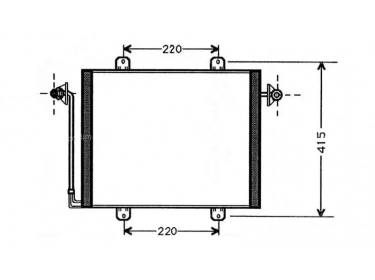 Serpentin Condensador OEM  | 7700272463 | 53758 - 816862 - RT5190