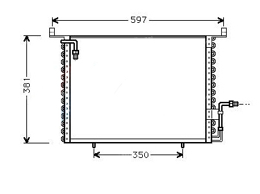 Exchanger Condenser OEM  | 2018301170 - A2018301170 |