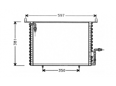 Exchanger Condenser OEM  | 2018301570 - A2018301570 | 35238 - 53693 - MS5194