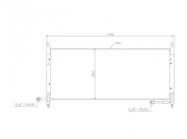 Echangeur Condenseur OEM  | CBC6037 - CBC8540 | 35068 - JR5014