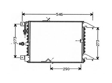 Exchanger Condenser OEM  | 64531373340 | 35088 - 53928 - BW5174