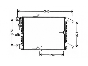 Echangeur Condenseur OEM  | 64531373340 | 35088 - 53928 - BW5174