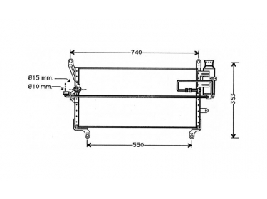 Exchanger Condenser OEM  | 46432043 | 11.2019 - 1223469 - 12234690 - 12234691 - 12234692 - 12234693 - 12234694 - 12234695 - 12234696 - 12234697 - 12234698 - 12234699 - 35256 - 53658 - FT5178D