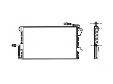 Echangeur Condenseur OEM  | 6877173 - 93FG19710AA |