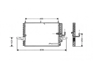 Serpentin Condensador OEM  | 89BG19710EA |