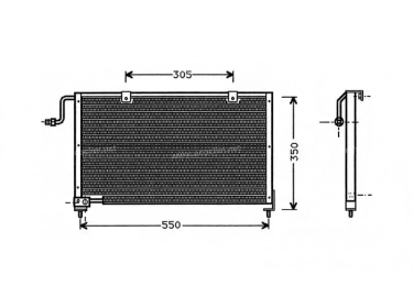 Wärmetausche Kondensator OEM  | GJA1CB3B | MZ5106