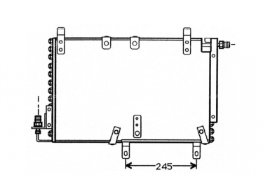 Exchanger Condenser OEM  | 6455H0 | 816638