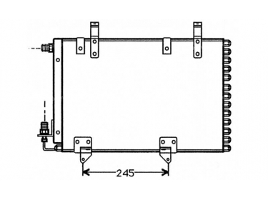 Exchanger Condenser OEM  | 6455H8 | 816739